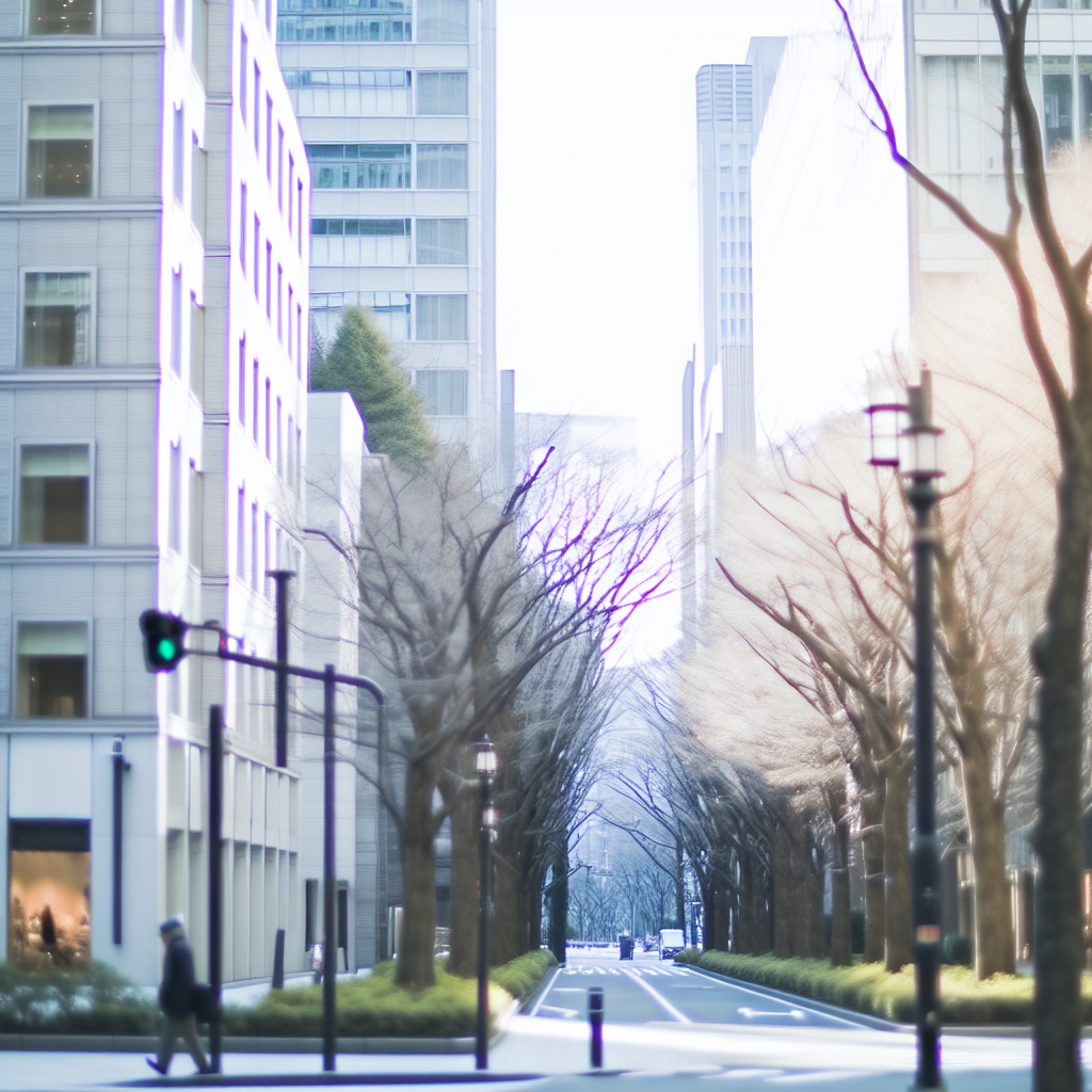銀座の春の散策