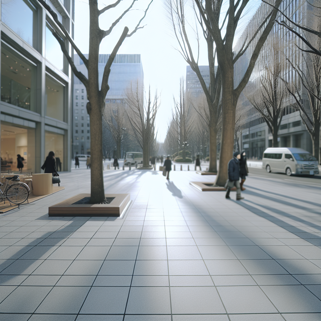 銀座で楽しむ冬の散歩デート