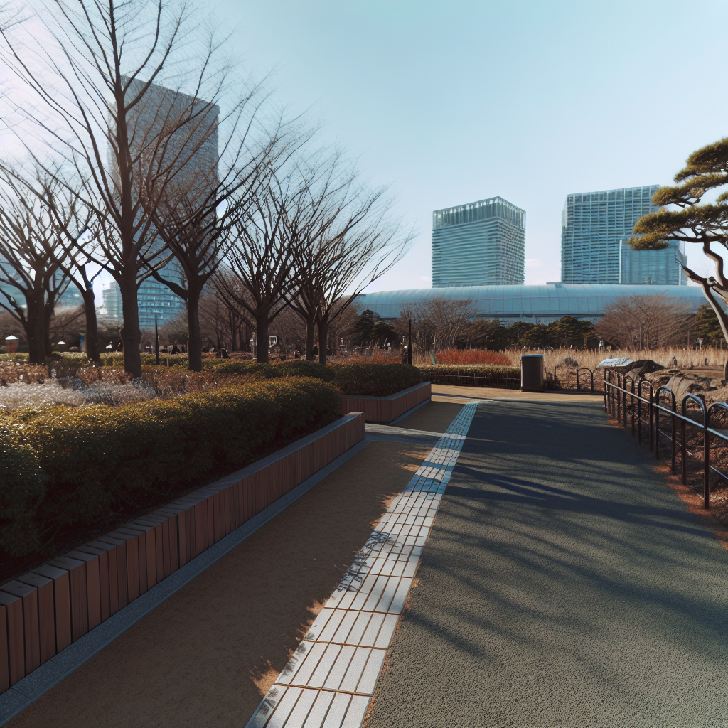 お台場の春デート|水の広場公園から桜の広場公園へ巡るモデルコース