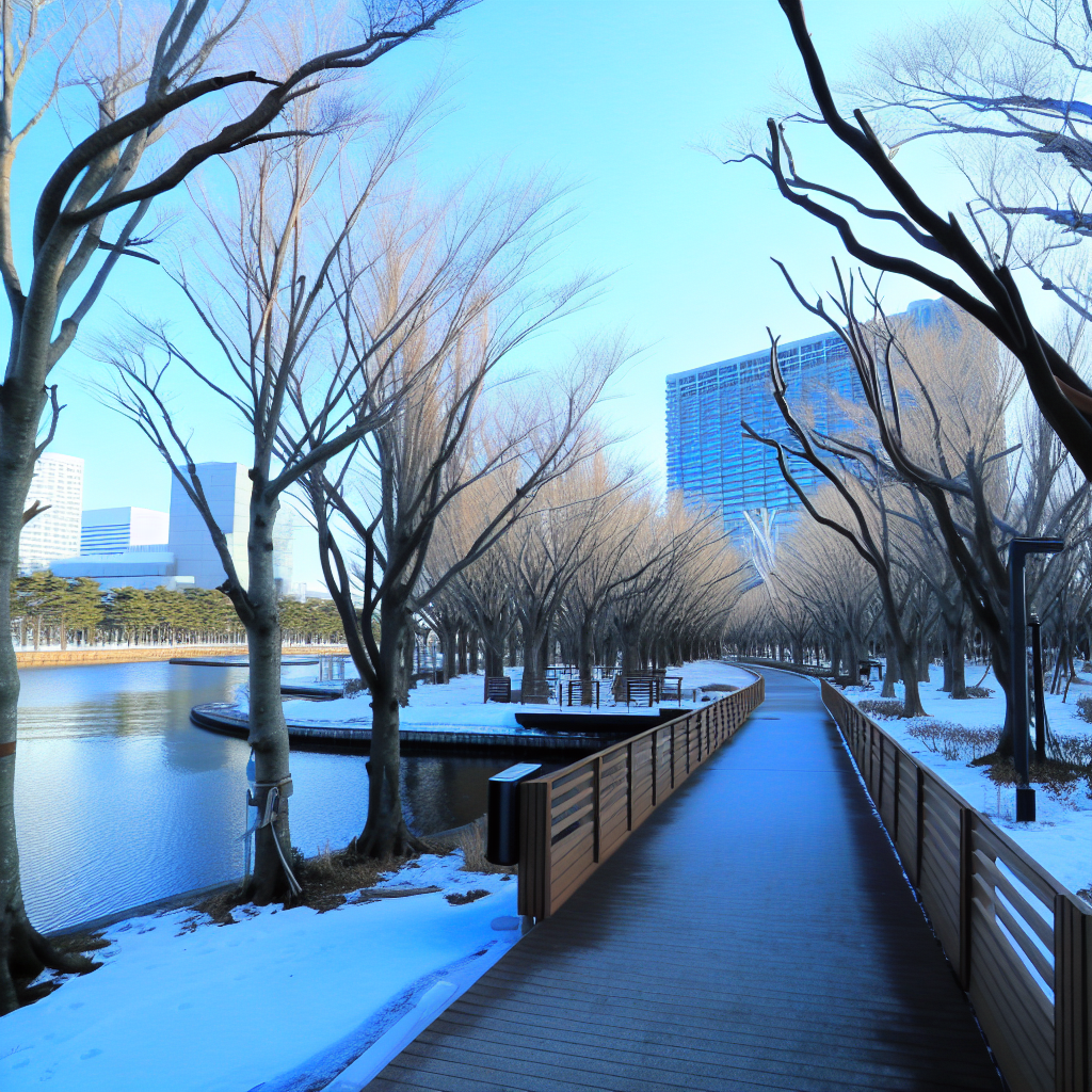 冬のお台場で楽しむショッピングデート